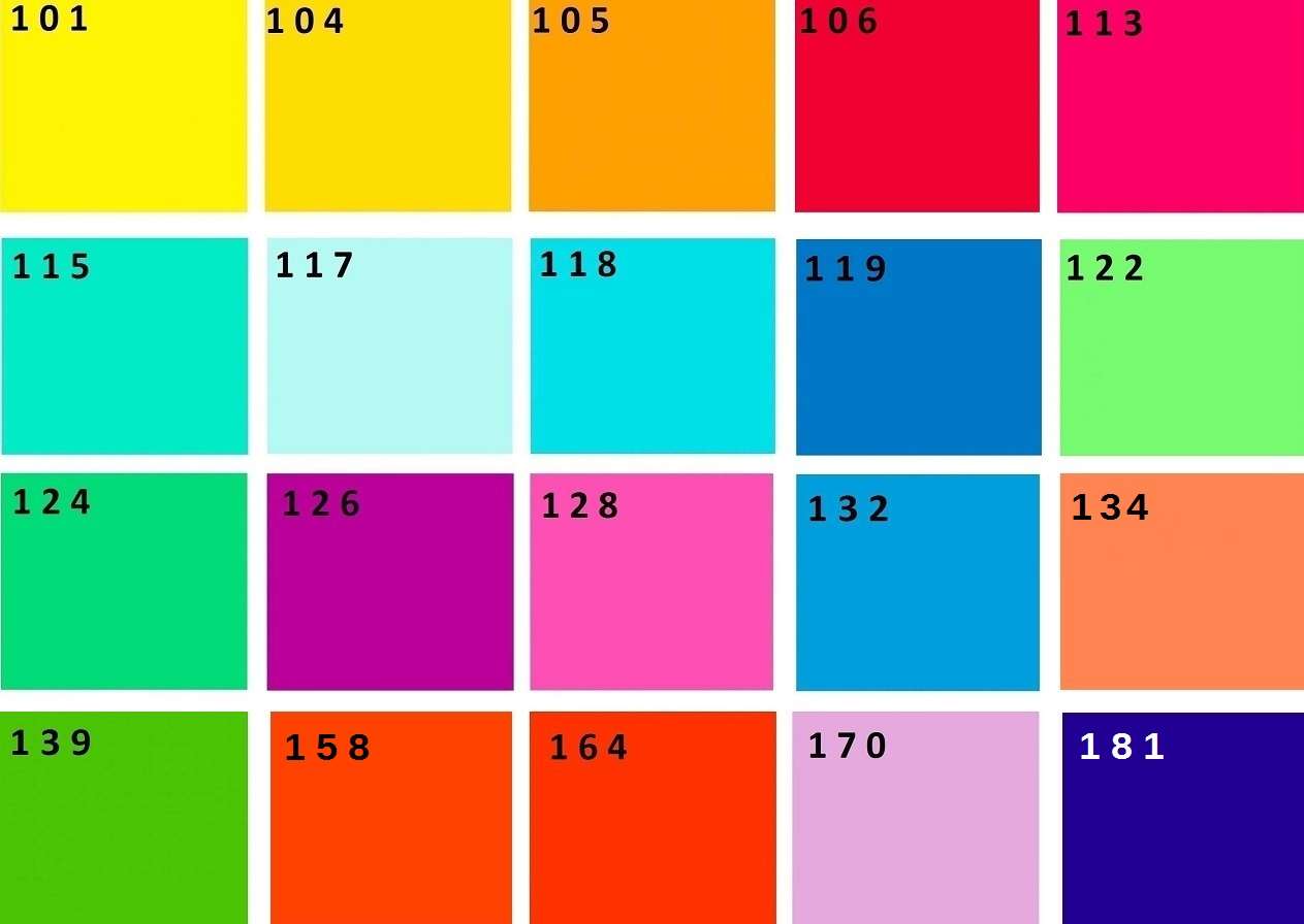 PAR-64 24,8x24,8cm Farbfilter Colour PAR 64 Color Mix 2 Set Farbfolien je 20 St 
