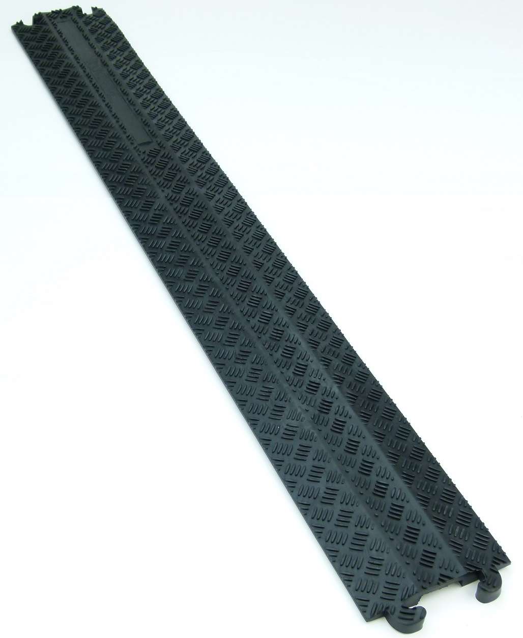 3 x 1 Kanal Kabelbrücke PVC blk Überfahrrampe Kabelkanal Kabelschutz Kabelrampe