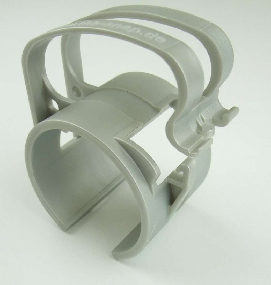 AQUANEAT Aquarium Saugnäpfe 24 Stück – Transparent, Für 6,35 Mm Luftschläuche Inkl. Clips